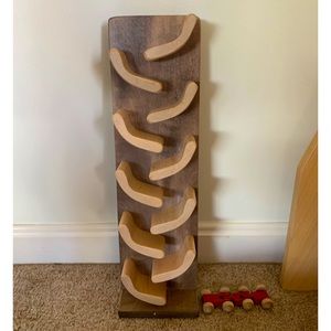 Clip clop Wooden Toy Car Ramp Racer Retail $70